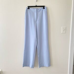 AYLA by Francesca’s Women’s Light Blue Wide Leg Pants
